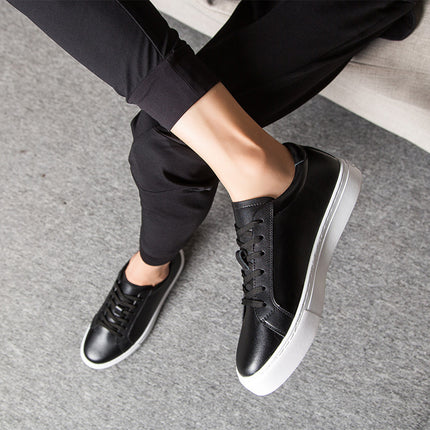 Leisure Leather Sneakers Men
