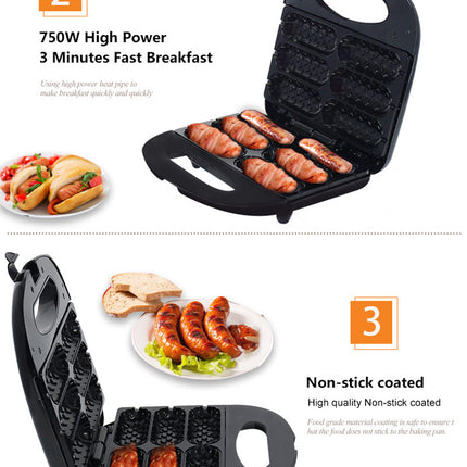 Home Hot Dog Roast Sausage Frying Machine