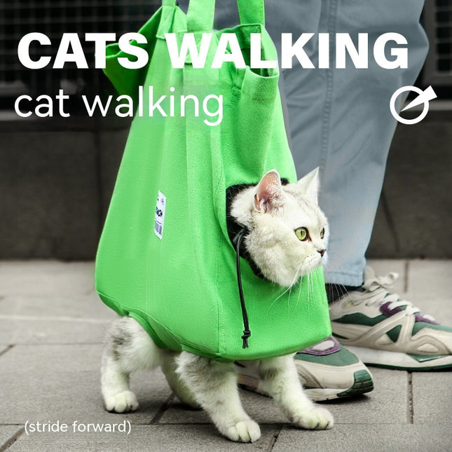 Multifunctional Breathable Dog Canvas Carrier Bag