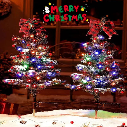 Small Solar CHristmas Tree Lights
