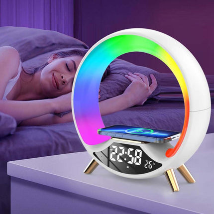 O Light Three In One Wireless Charging Multifunctional Bluetooth Speaker