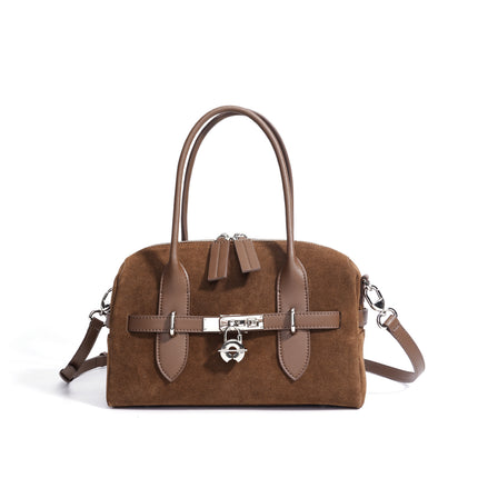 Frosted Color-blocking Luxury Shoulder Bag