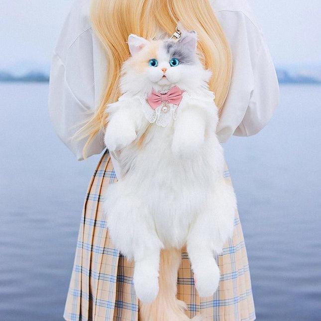 Simulation Calico Cat Backpack