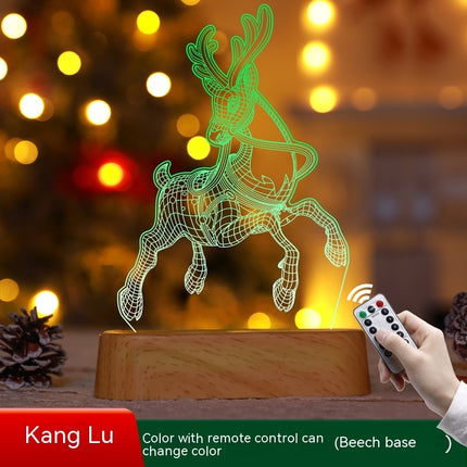 3D Lamp Acrylic LED Night Lights