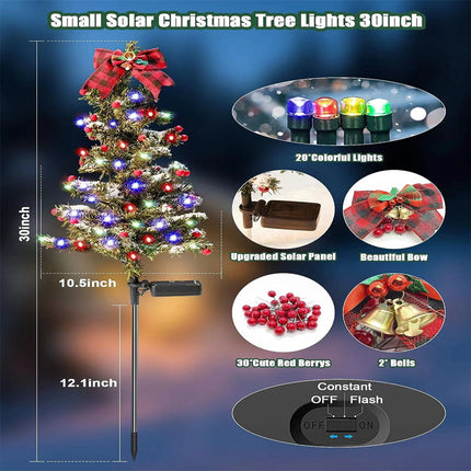 Small Solar CHristmas Tree Lights