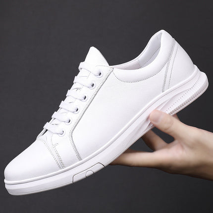 Cowhide Board Shoes Men