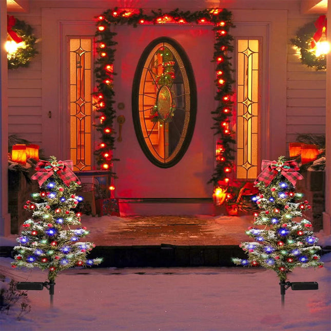 Small Solar CHristmas Tree Lights