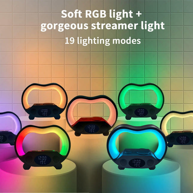6 In 1 Smart Remote Control Bluetooth-compatible Ambience Intelligent LED