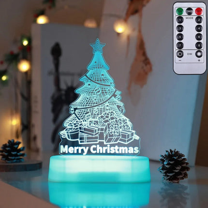 3D Lamp Acrylic LED Night Lights