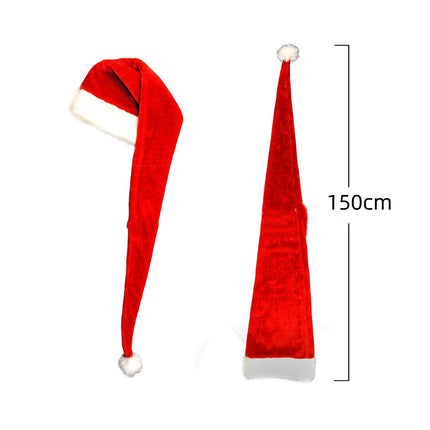 Extra Long Christmas Santa Hat