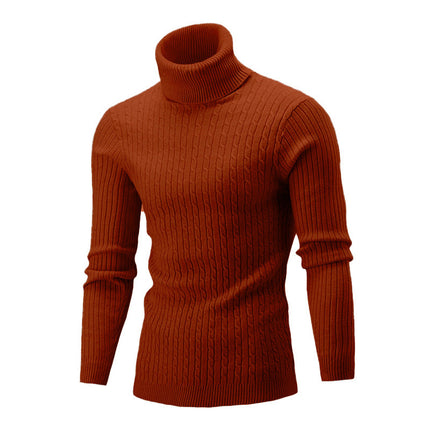 High Collar Twist Long Sleeve